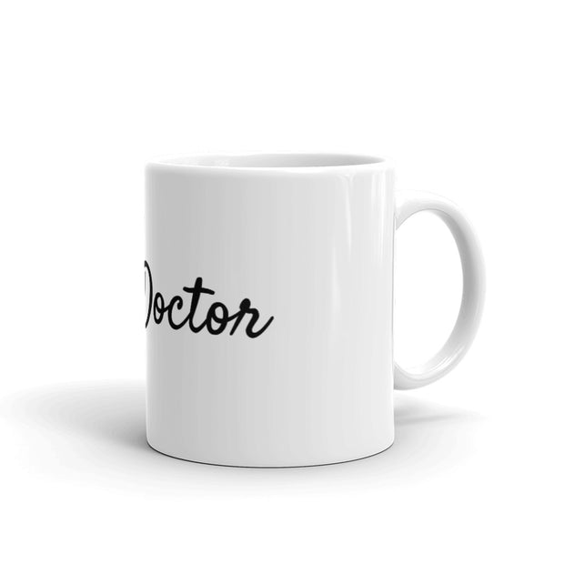 #RealDoctor White glossy mug